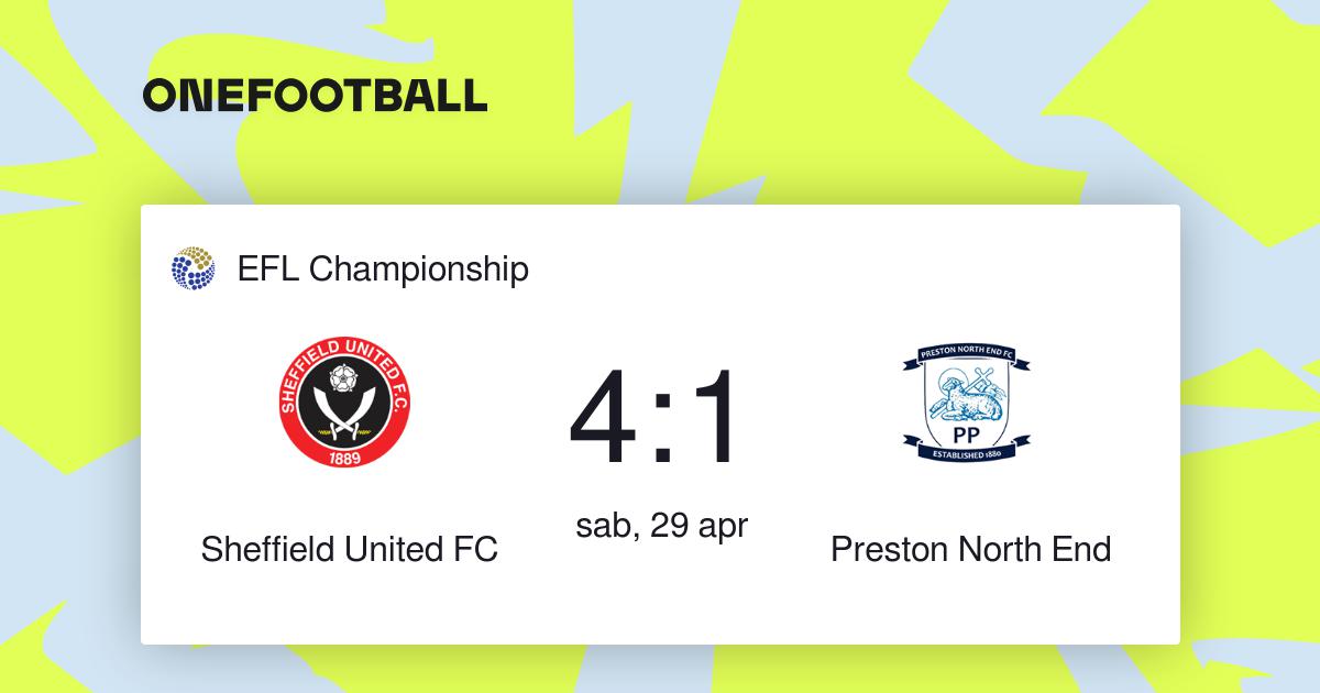 Sheffield United FC vs Preston North End + “risultati”