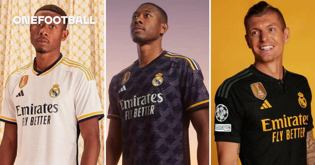 Real Madrid 2023-24 Home, Away, and Third Kits - Football Today