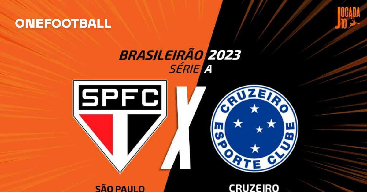 São Paulo X Cruzeiro: prováveis escalações, arbitragem, onde assistir,  retrospectos e palpites