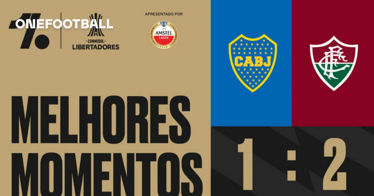 Boca Juniors 1 x 2 Fluminense  Taça Conmebol Libertadores: melhores  momentos