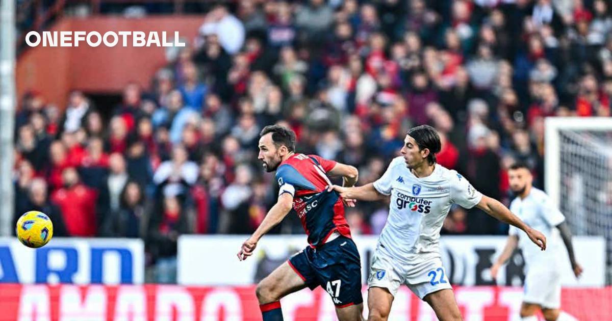 Genoa, Empoli y un empate que los mantiene relegados