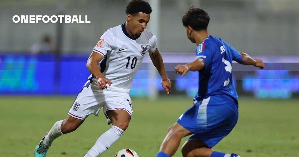 Arsenal’s Ethan Nwaneri scores again for England youth teams