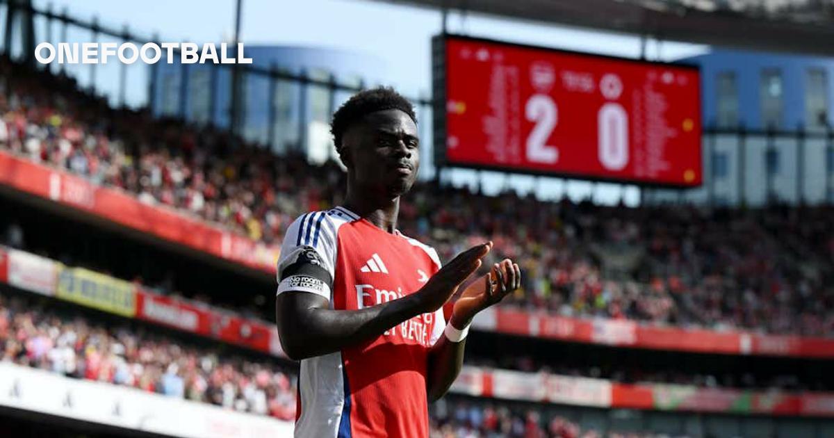 Saka surpasse Pires en passes décisives et est le meilleur passeur d’Europe cette saison