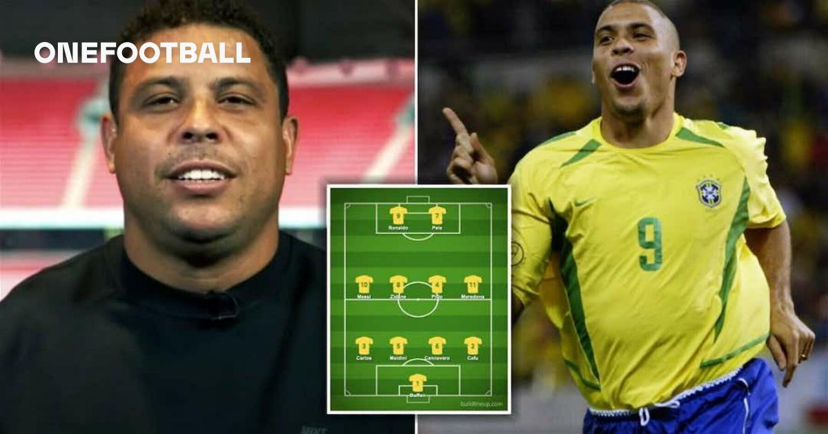 Maradona Vs Ronaldinho Vs Pele Vs Ronaldo Nazario