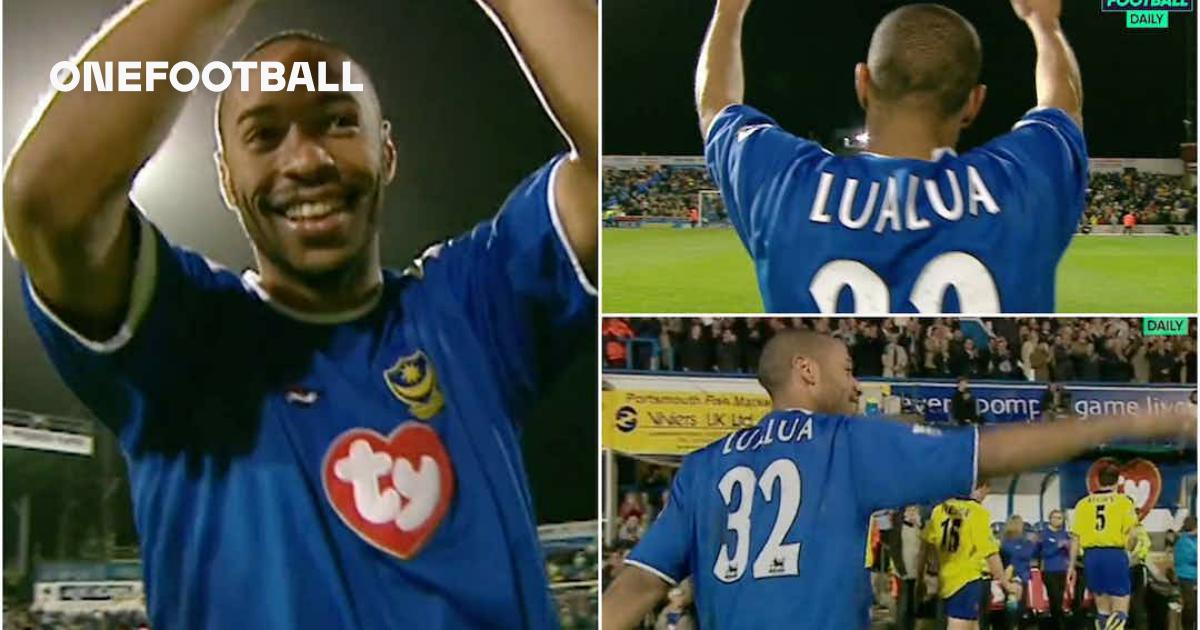 When Thierry Henry wore Portsmouth shirt and clapped fans in 2004