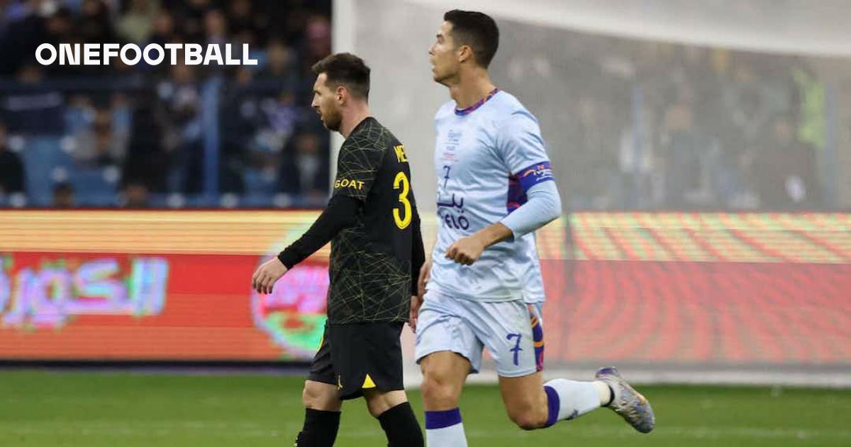 Watch Cristiano Ronaldo Make Obscene Gesture After Rival Fans Chant 'Messi!'  (Video) | OneFootball