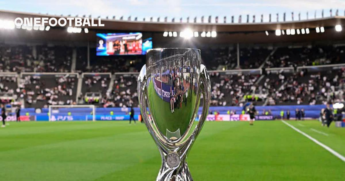 When is the 2023 UEFA Super Cup and who will Manchester City face