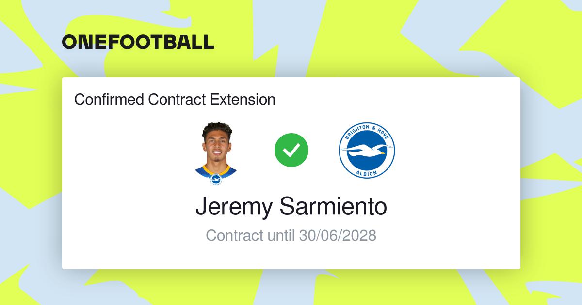 Jeremy Sarmiento's squad number confirmed
