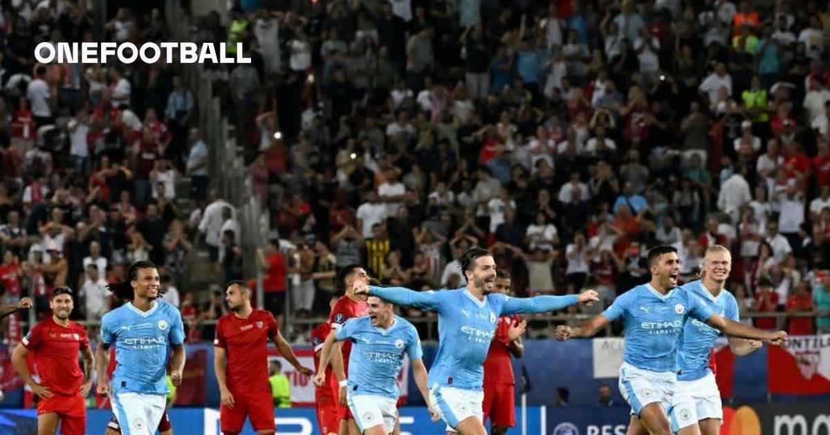 City bate Sevilla nos pênaltis e conquista Supercopa da Europa