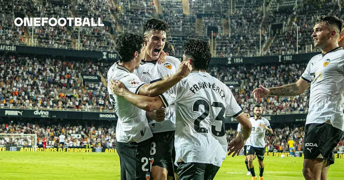 MATCH REPORT  Valencia CF beat Las Palmas 1-0 at Mestalla