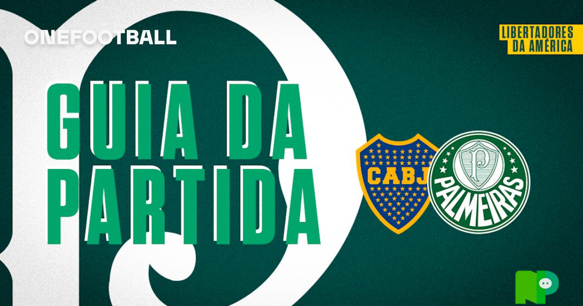 Boca Juniors e Palmeiras jogam pela semifinal da Libertadores