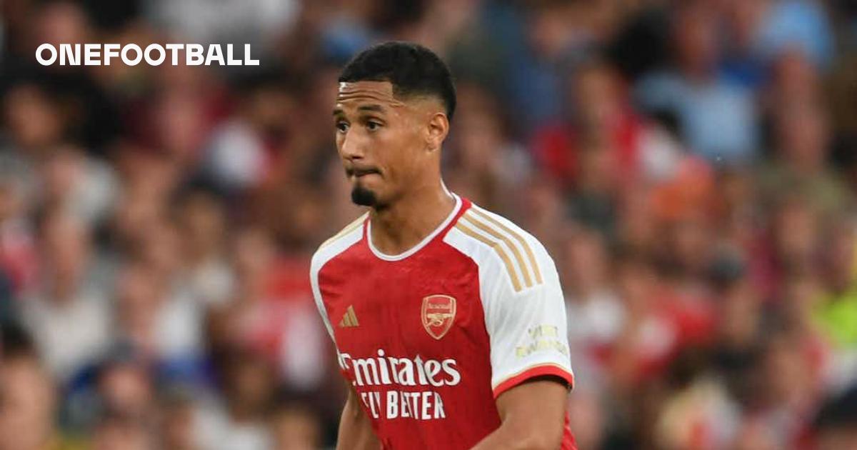 Arsenal defender William Saliba 'really happy' to be back after injury