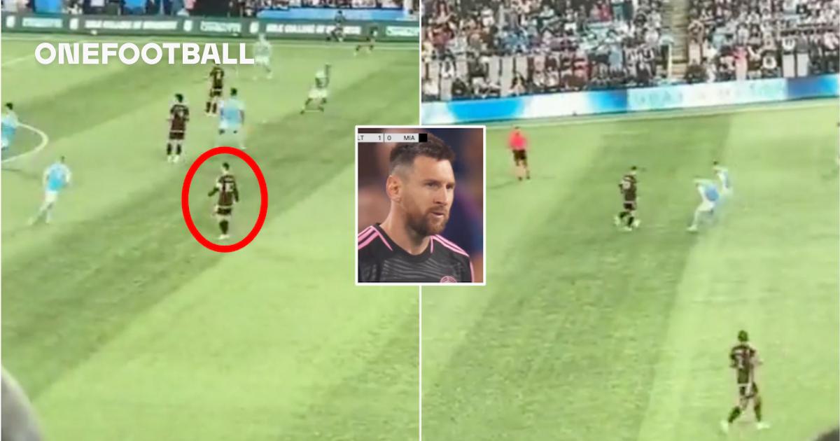 Messi plays entire game for Inter Miami in a 1-0 loss as Charlotte