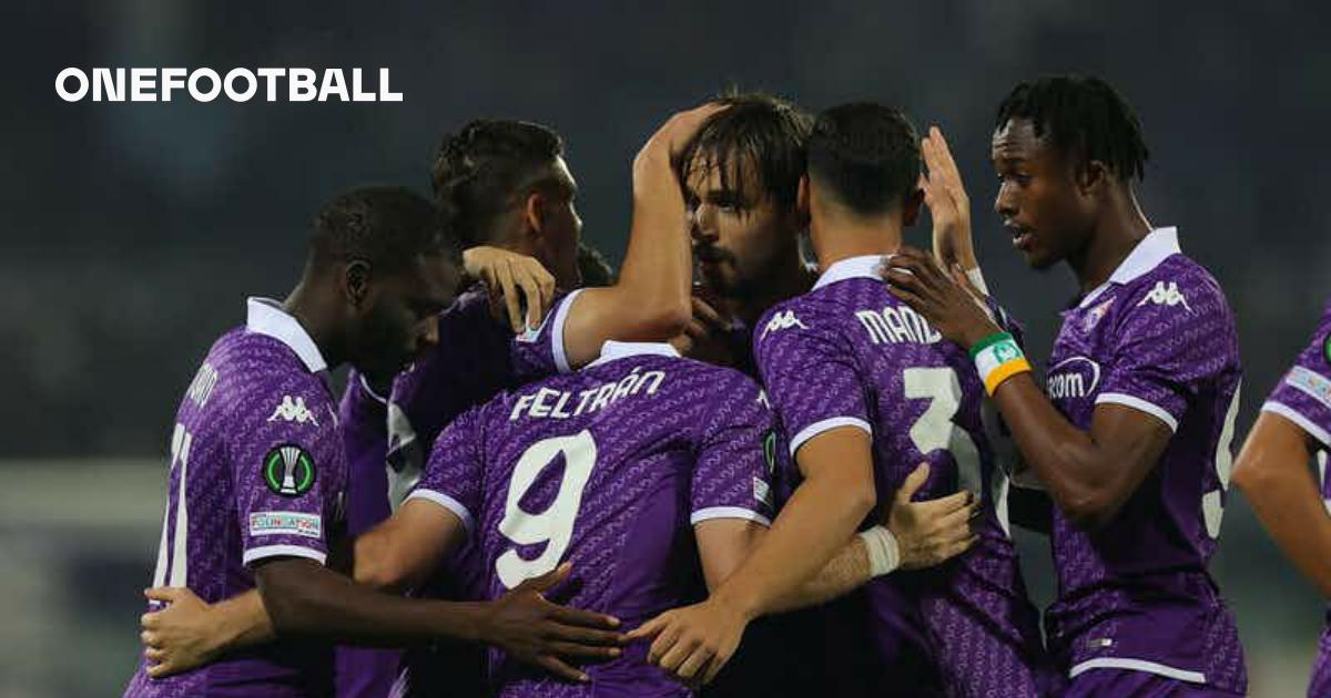 Fiorentina massacra o Cukaricki pelo Grupo F da Liga Conferência