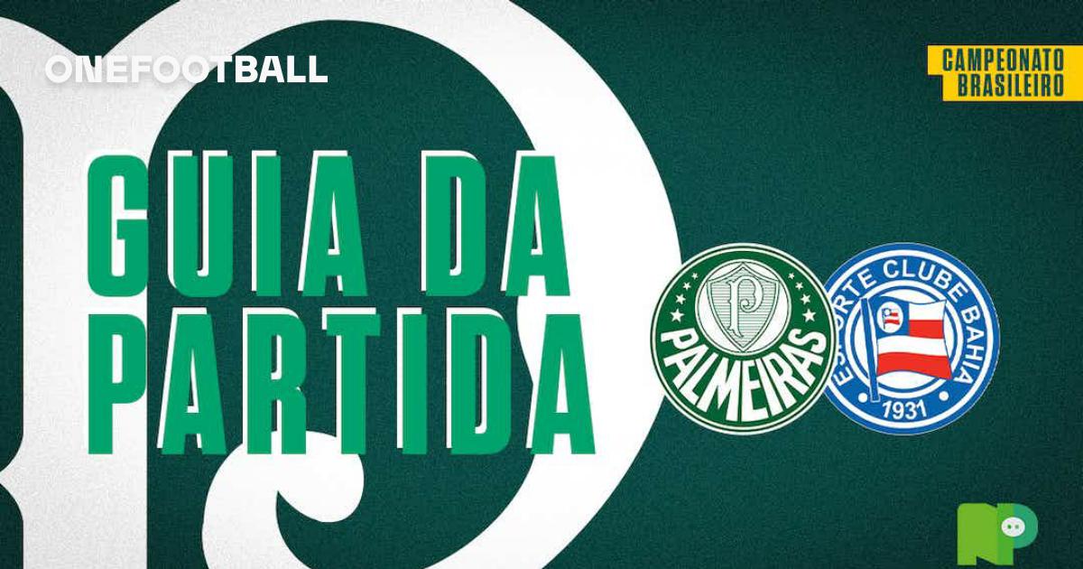 Palmeiras x Bahia: Veja onde assistir, escalações e arbitragem