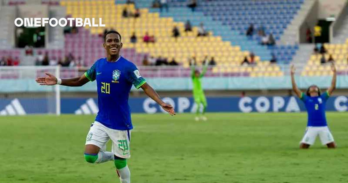 Palmeiras: Estêvão é eleito melhor jogador em campo pelo segundo