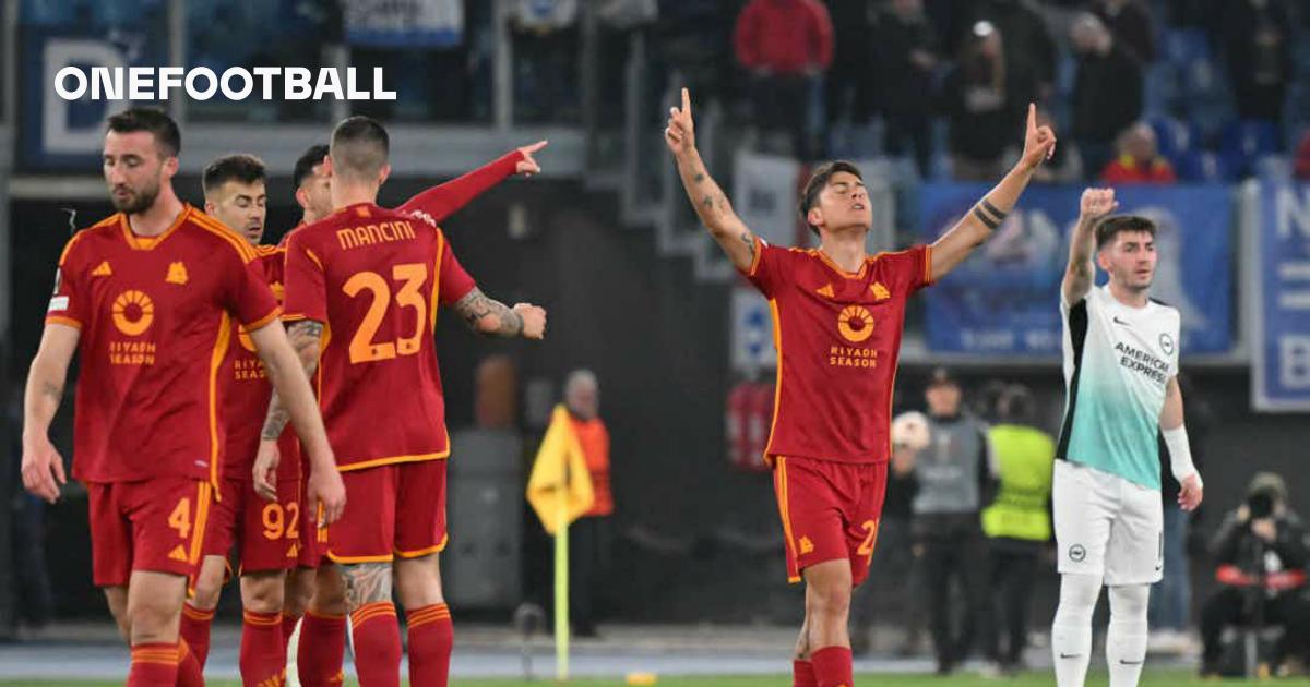 I giornali italiani citano due diverse squadre della Roma MOTM nella vittoria della UEL sul Brighton