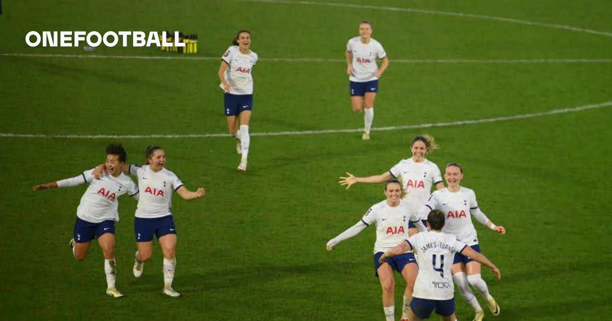Spurs into Adobe Women’s FA Cup semifinals on penalties OneFootball