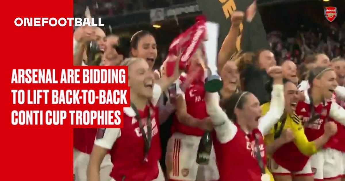 Arsenal bid for backtoback Conti Cup final wins against Chelsea