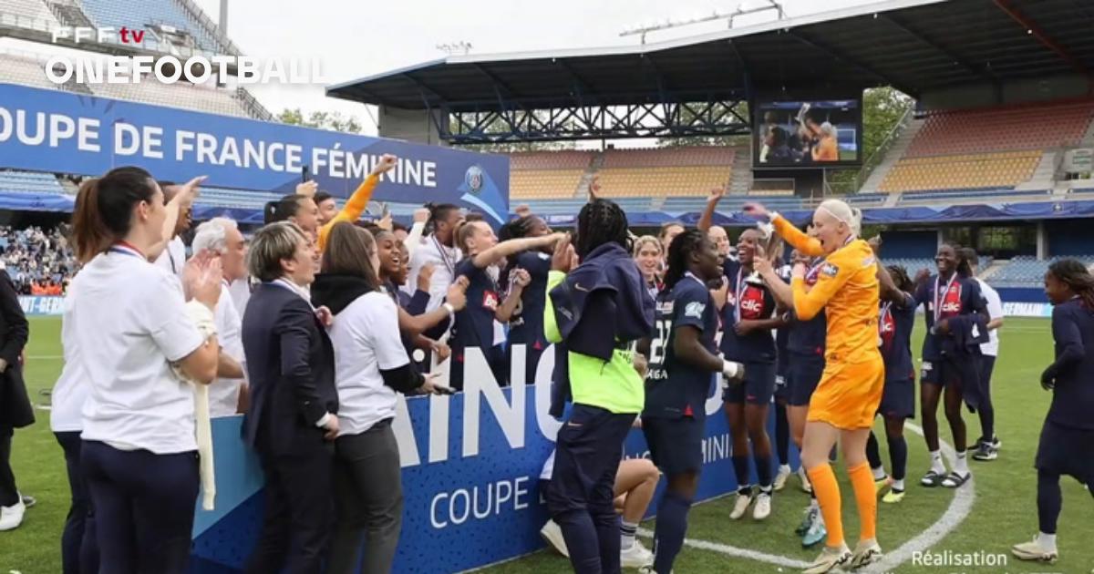 Behind the Scenes PSG celebrates Coupe de France triumph OneFootball