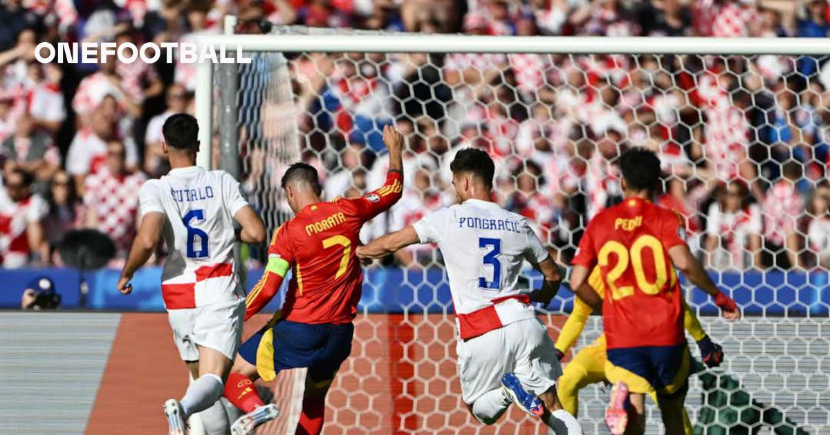 EURO 2024 Spain 3-0 Croatia: Morata Shines For Fantastic Roja | OneFootball