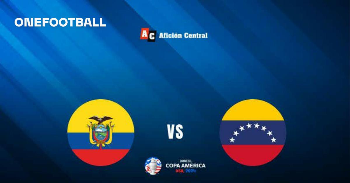 (EN VIVO) Ecuador vs. Venezuela Grupo B Copa América OneFootball