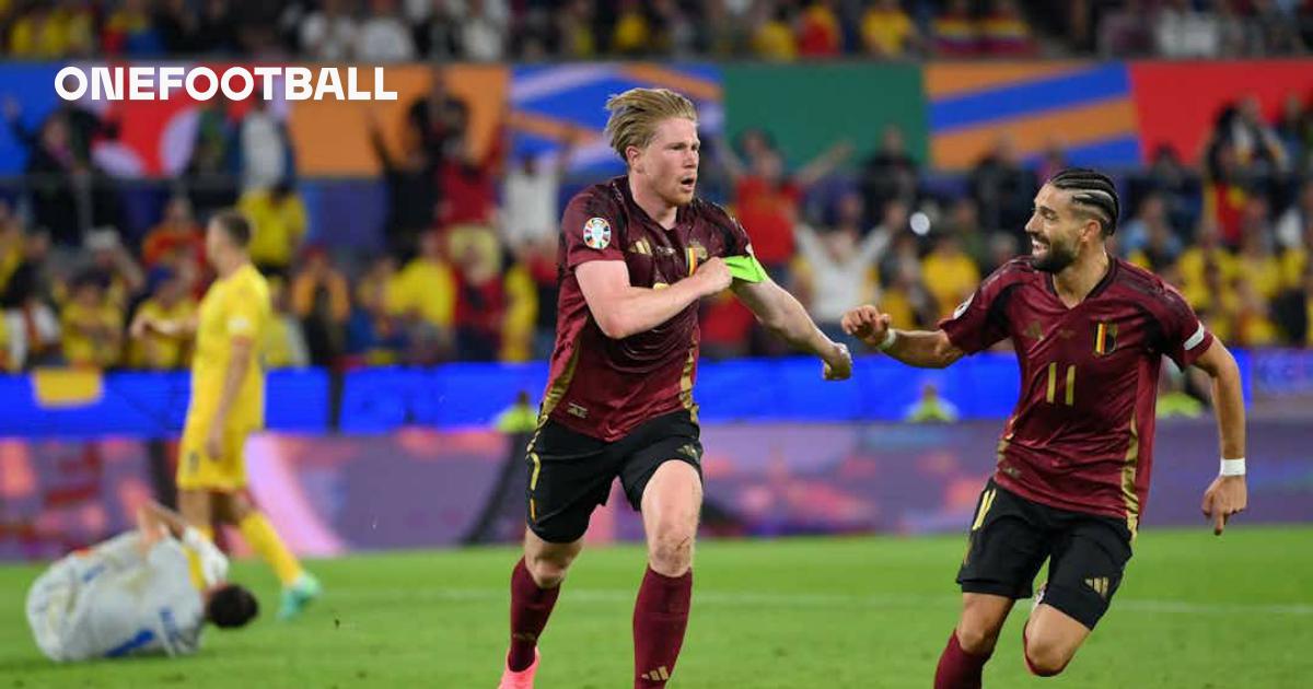 Belgium 2 Romania 0 Player Ratings as Kevin de Bruyne arrives at Euro