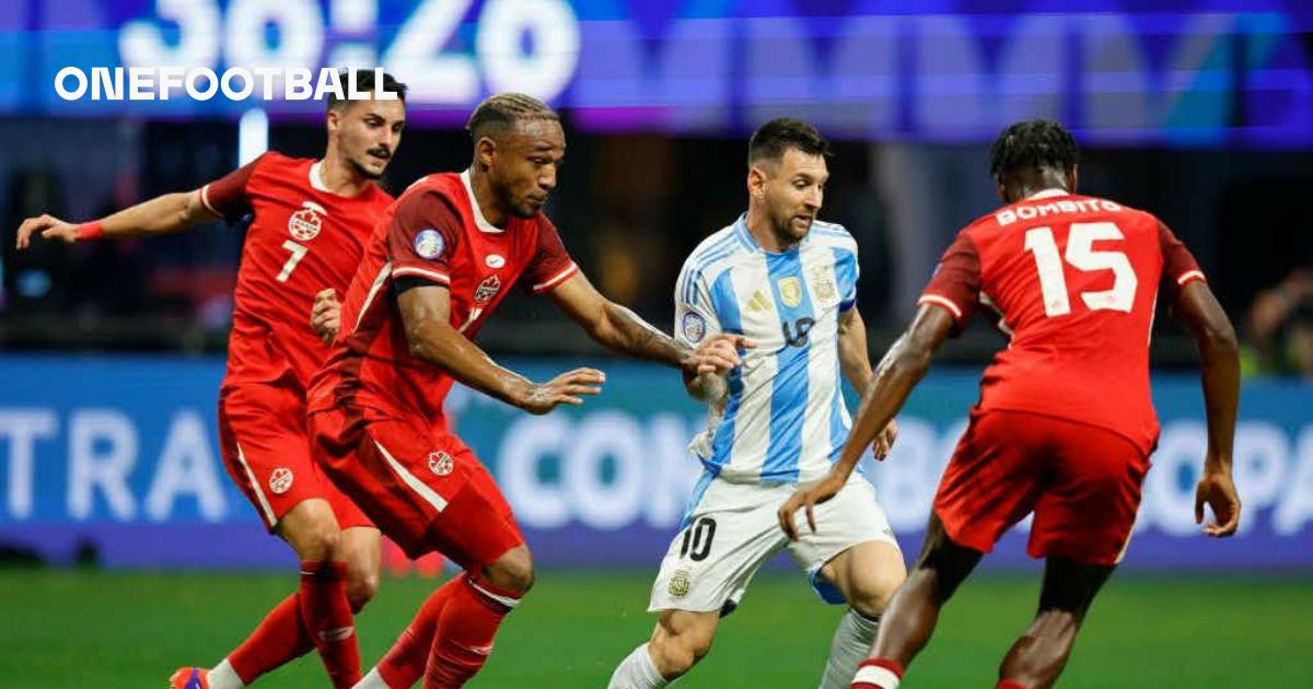 🚨 Argentina and Canada name starting XIs for Copa América semifinal