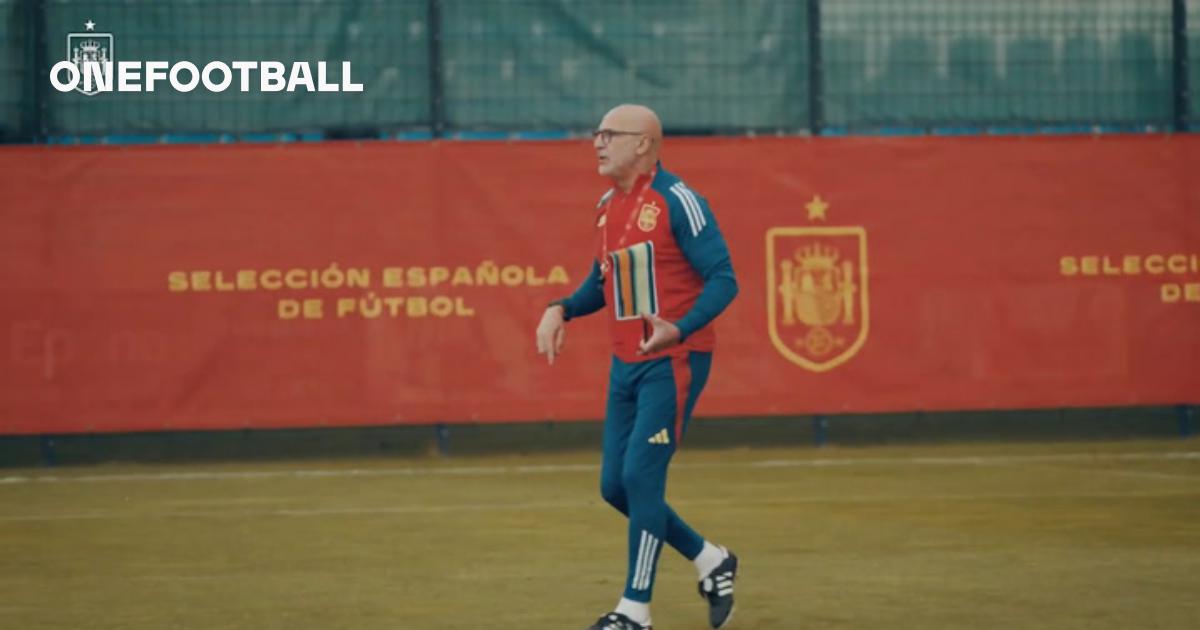 Ultimo allenamento della Spagna in vista della finale di Euro 2024