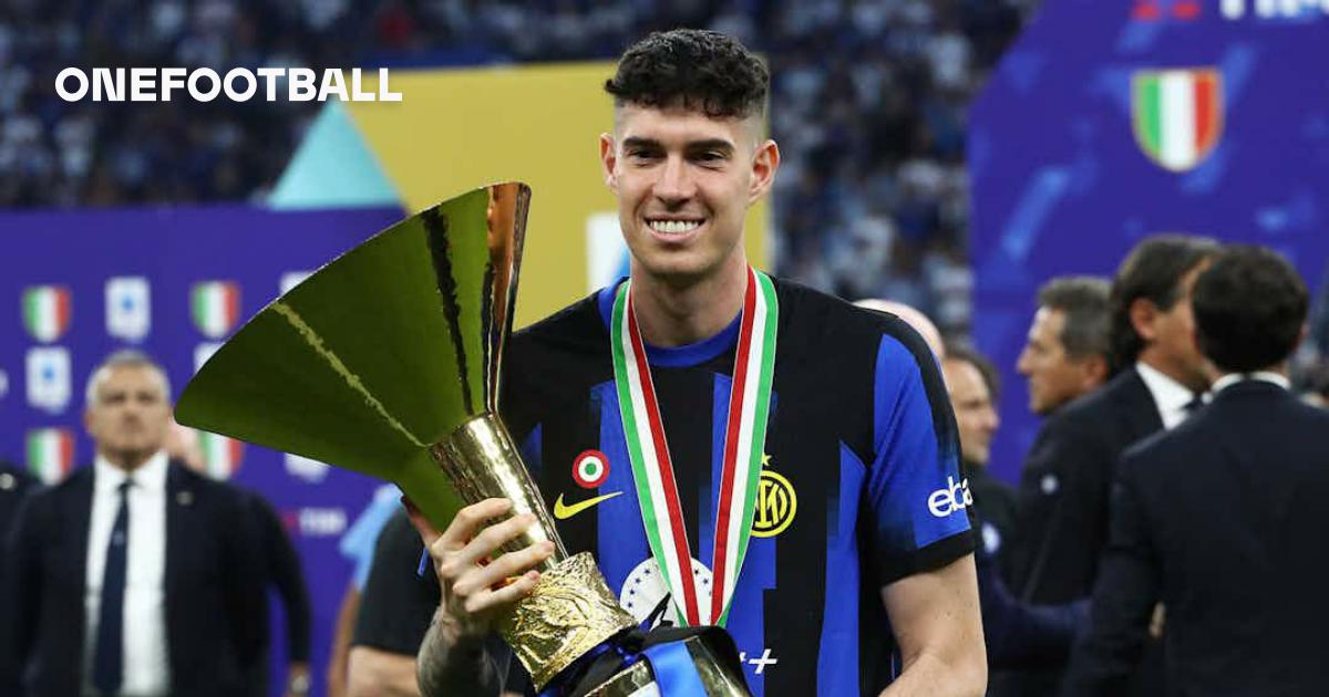 Photo Italy EURO 2024 Star Celebrates Inter Milan 40 Atalanta Serie