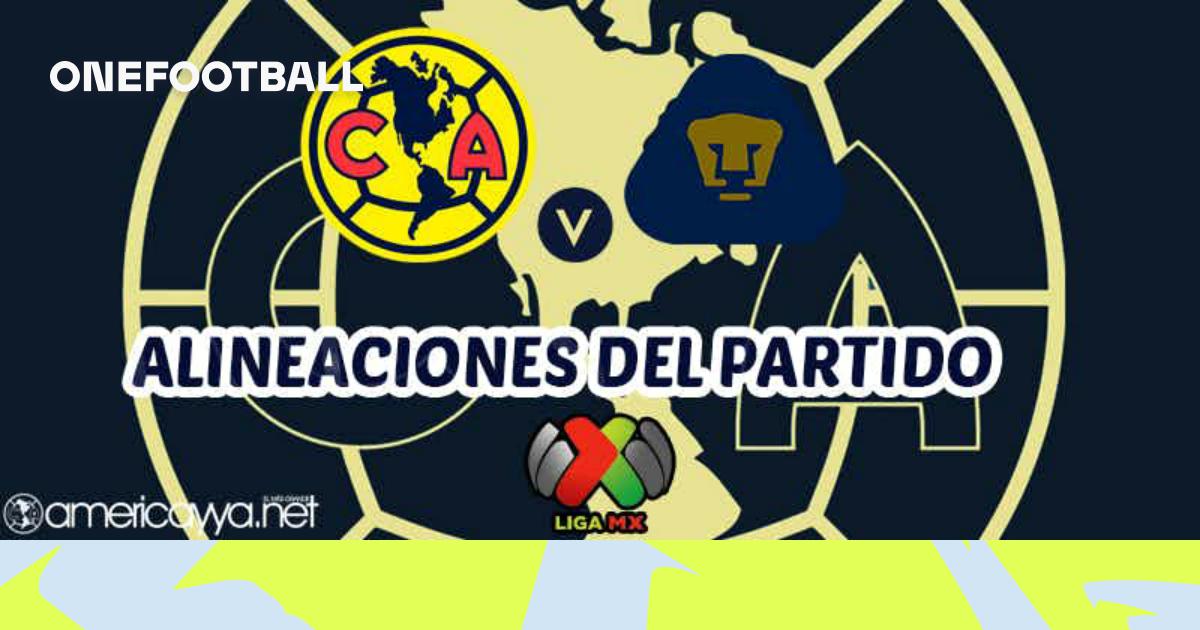 Alineaciones del América vs Pumas Apertura 2024 OneFootball