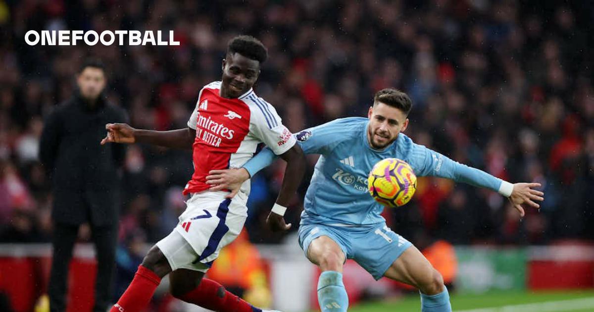 🔥 Bukayo Saka continues hot streak with outstanding strike