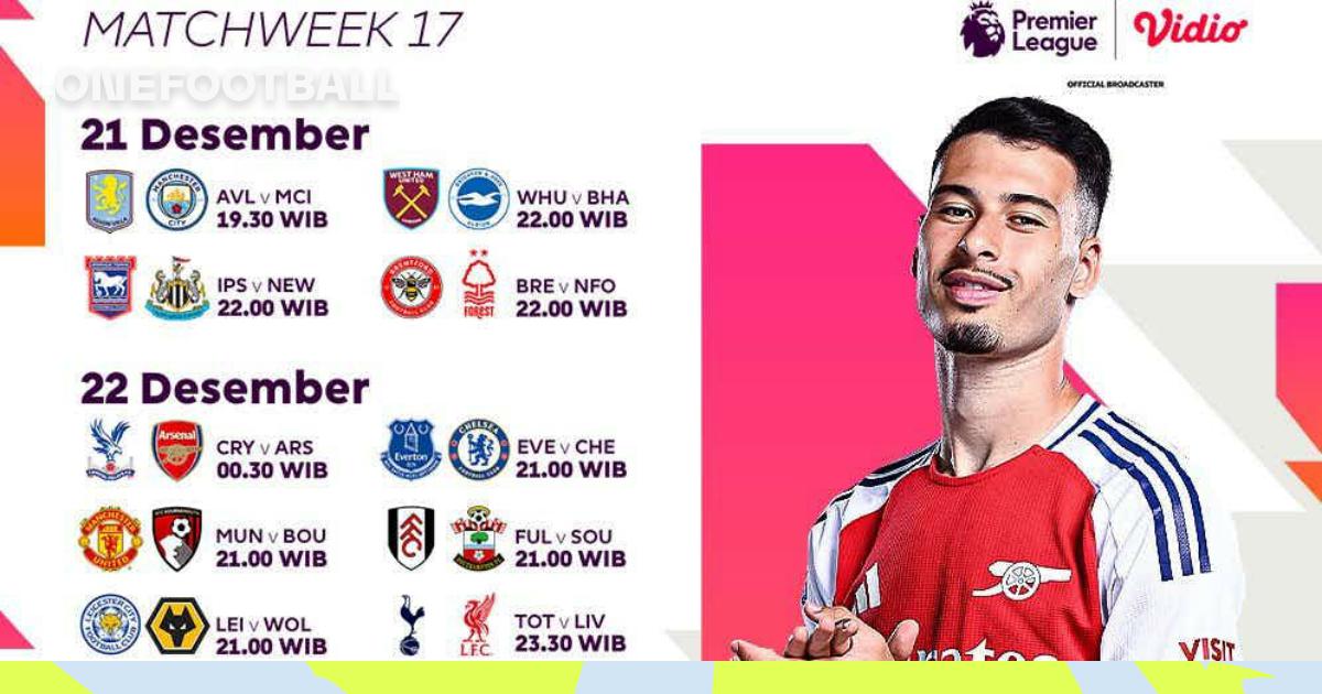 Jadwal Live Streaming Liga Inggris Matchweek Di Vidio Akhir Pekan Ini Onefootball