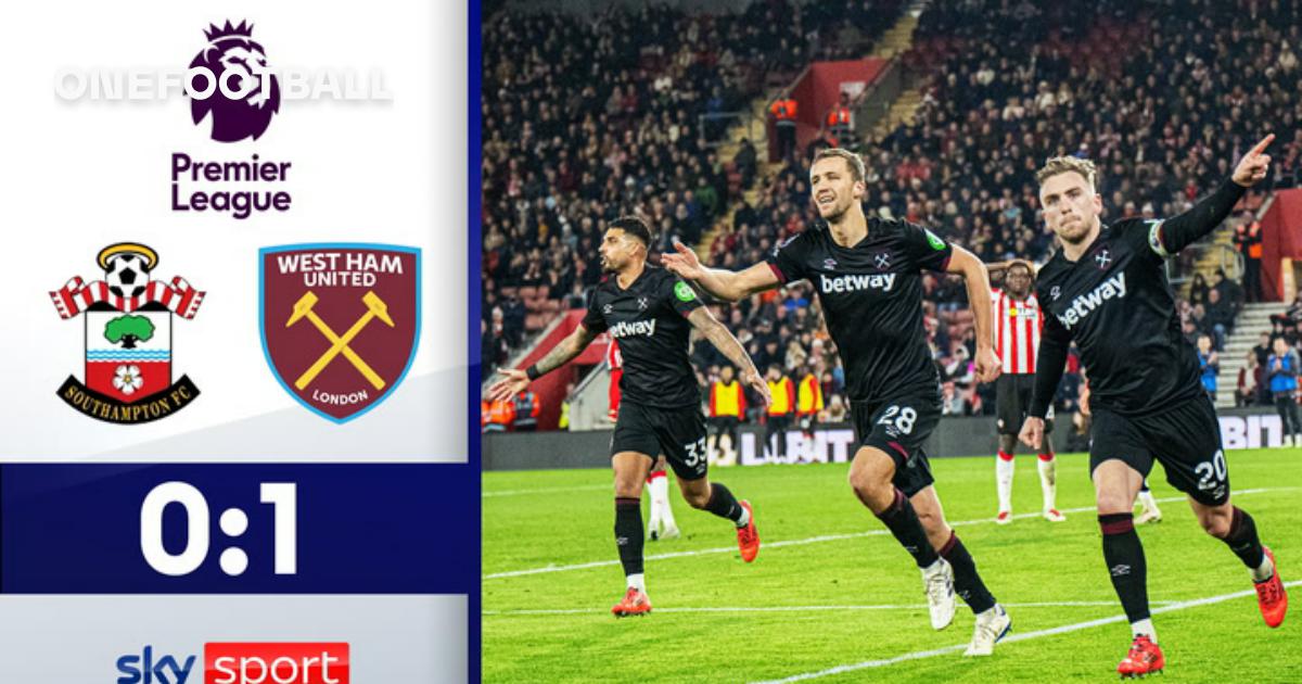 Füllkrug legt entscheidendes Tor auf! FC Southampton West Ham