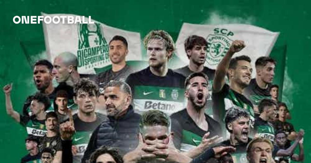 Sporting beat Vitória 2-0 to be crowned champions of Portugal