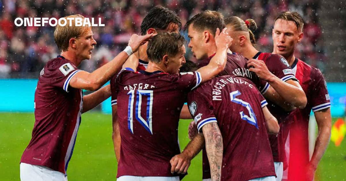 Histórico: con un gol de Haaland, Noruega aplastó a Italia en las Eliminatorias