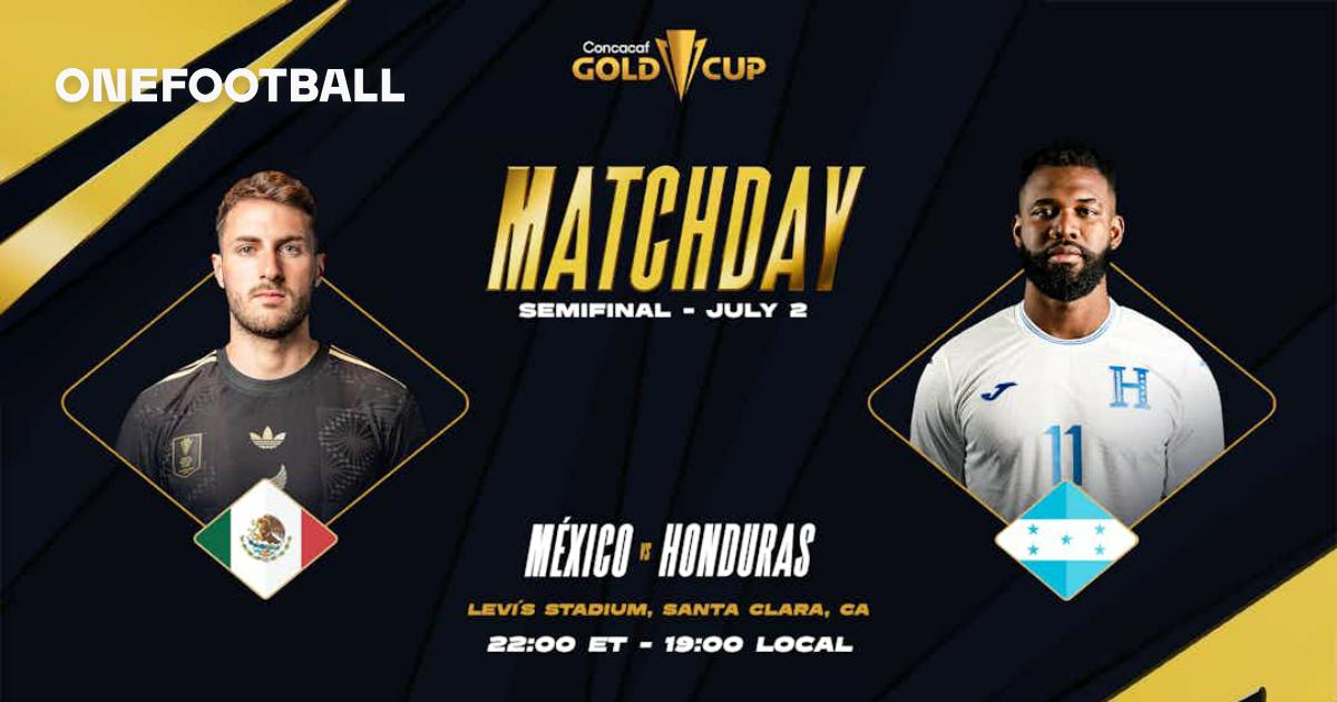 México y Honduras se enfrentan en semifinales de la Copa Oro