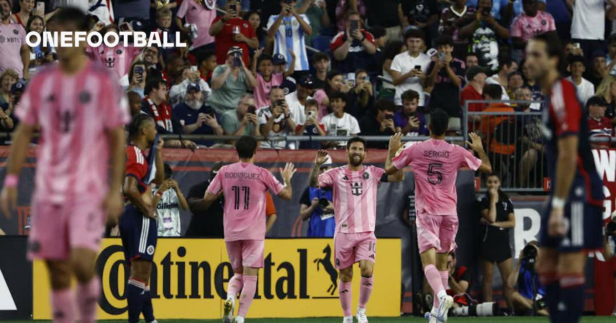 🚨 Messi propels Inter Miami to win against New England
