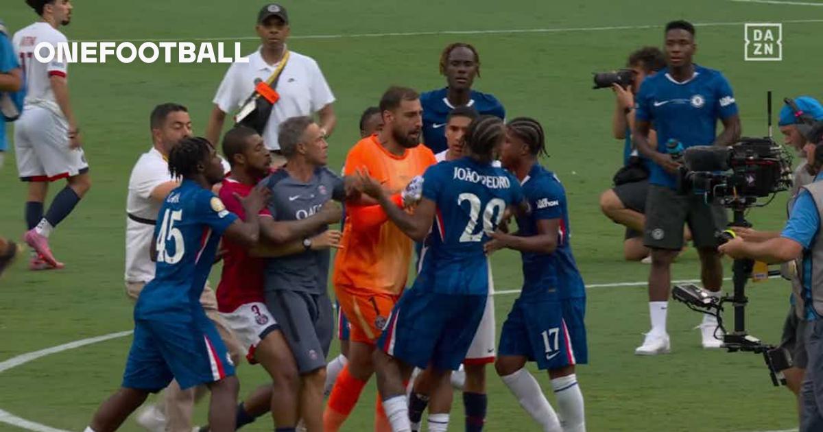 (VIDEO) RELAJO EN LA FINAL: ¡Luis Enrique reaccionó y agredió a Joao Pedro!