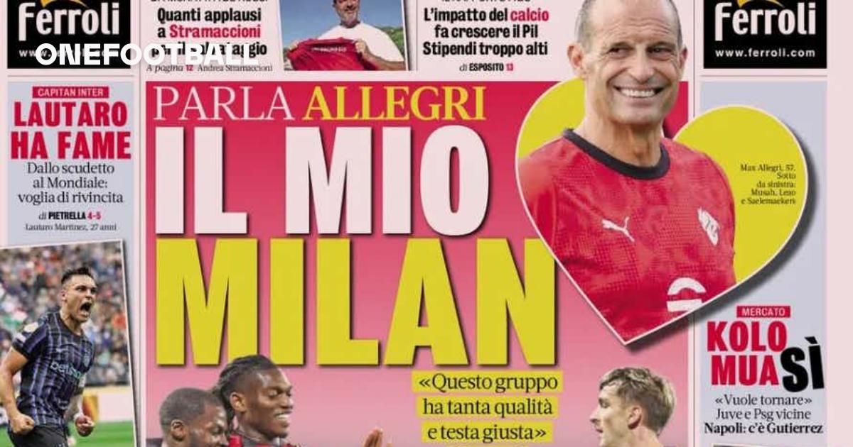 Today’s Papers – Lookman day, Allegri transforms Milan, Comolli gets tough