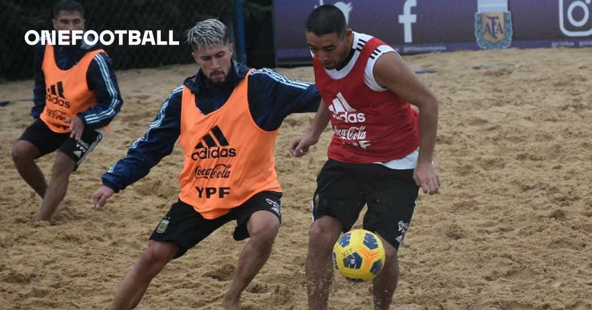 La selección de fútbol playa, con plantel confirmado