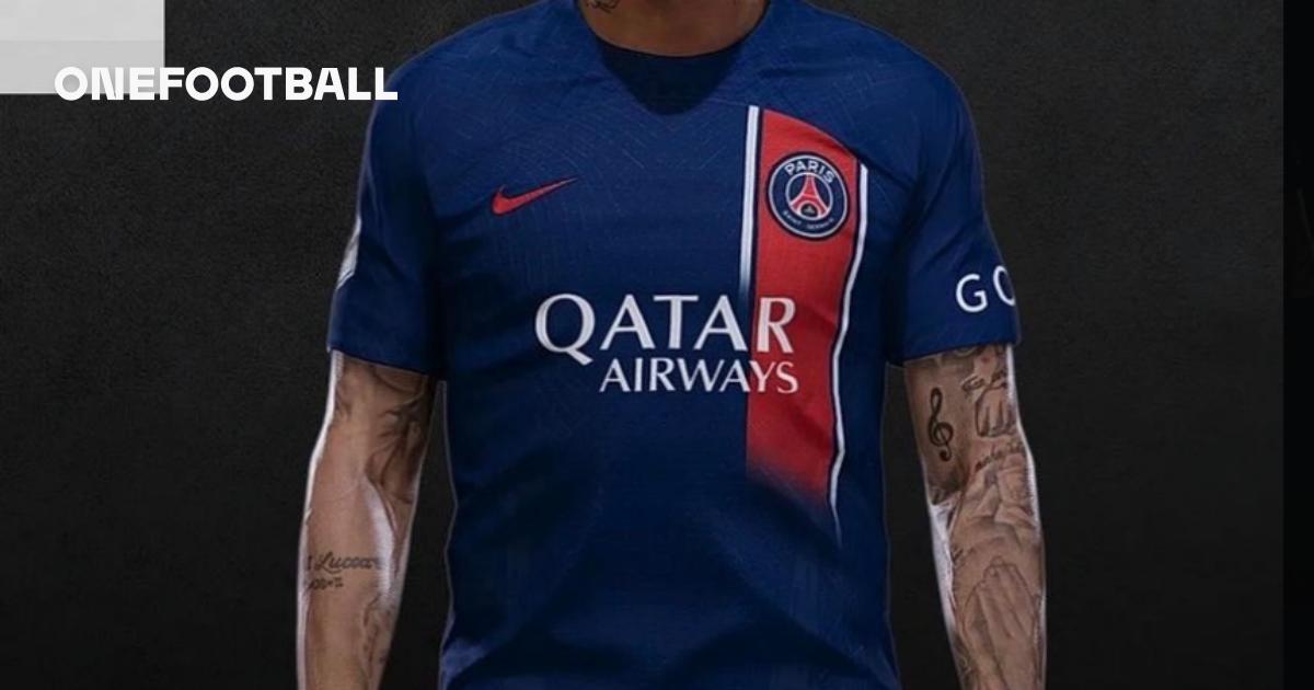 Maillot extérieur 2023-2024 du PSG, de nouvelles images