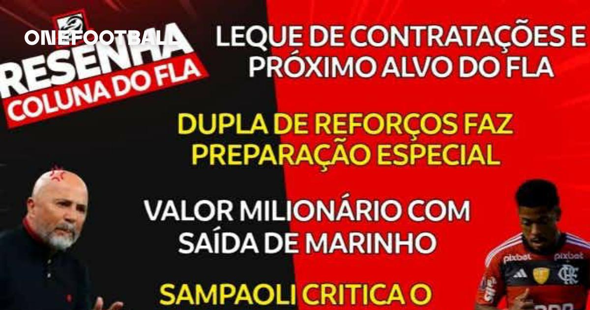 AO VIVO: Assista à Flamengo x Fortaleza com o Coluna do Fla - Coluna do Fla
