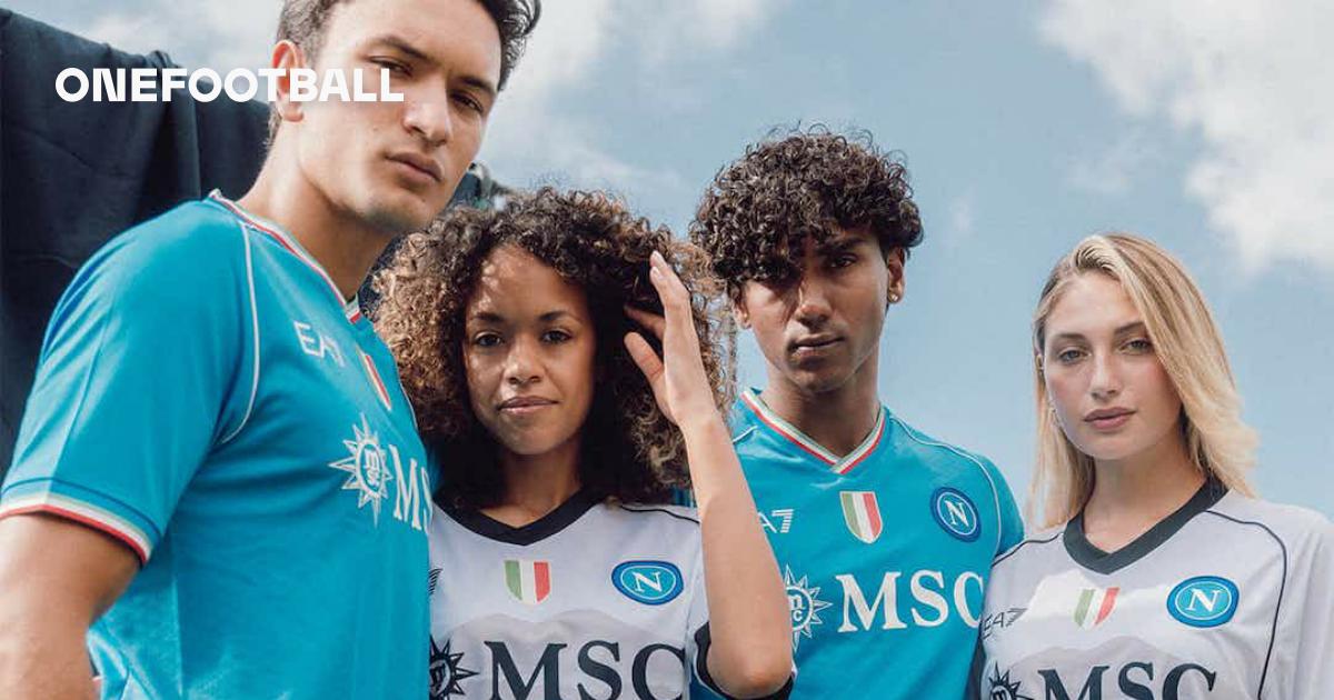 Terceira camisa do Napoli 2023-2024 é revelada pela EA7