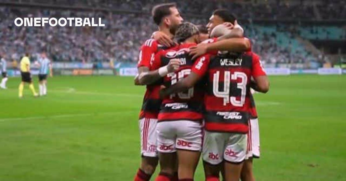 Wesley 'domina' lado direito e se destaca em jogo do Flamengo sobre o Grêmio,  na Copa do Brasil