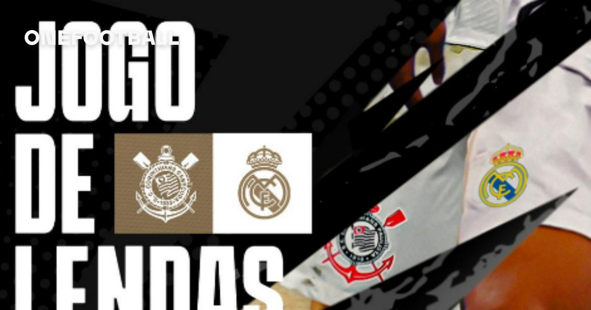 🔴 JOGO DAS LENDAS, CORINTHIANS X REAL MADRID COM IMAGENS