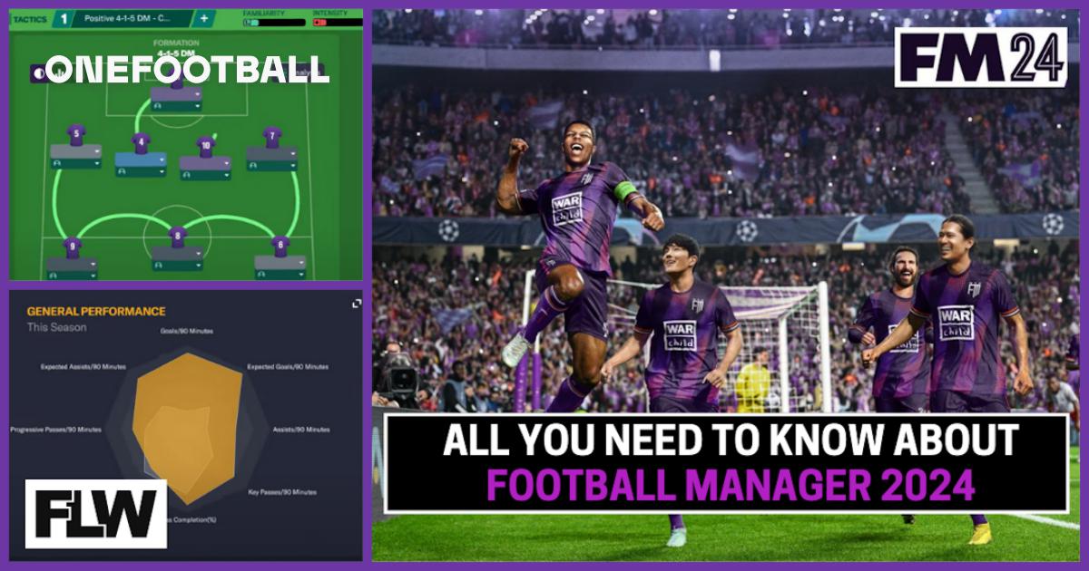 Football Manager 2024 formations: The best tactics to use in FM24 - The  Athletic