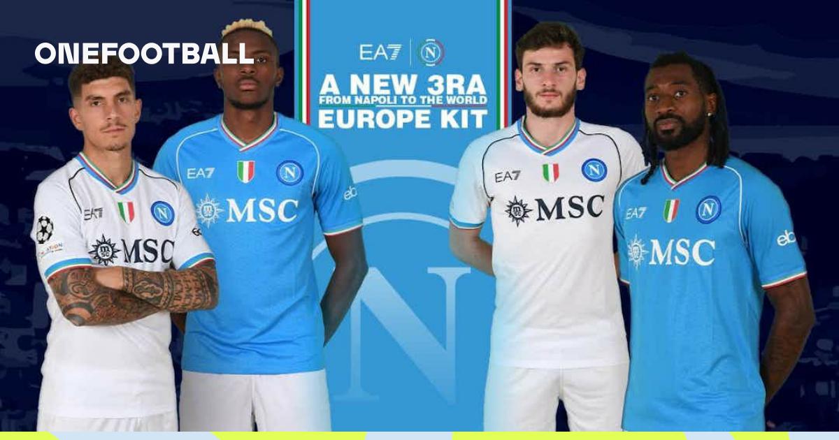 Terceira camisa do Napoli 2023-2024 é revelada pela EA7