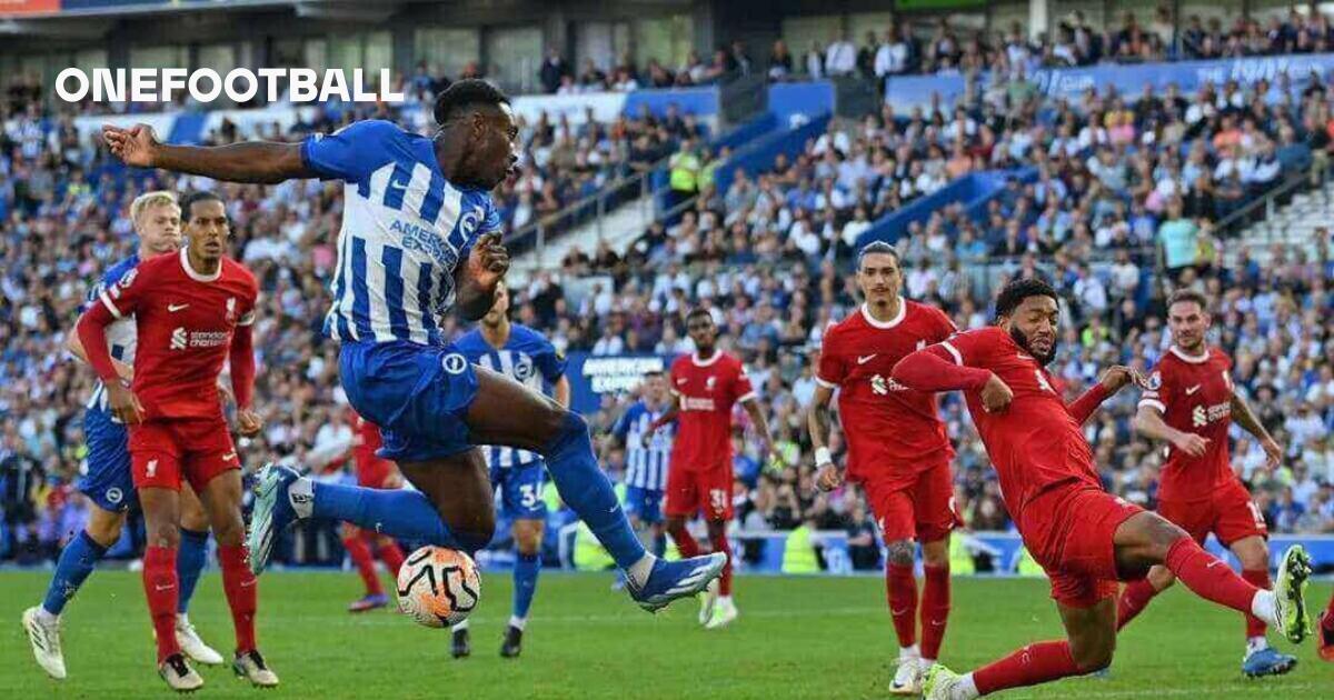 Salah marca duas vezes, mas Liverpool fica no empate com o Brighton pelo  Inglês; veja outros resultados > No Ataque