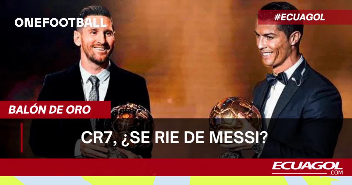 Sorprendente reacción de Cristiano Ronaldo ante el octavo Balón de Oro de  Lionel Messi - Gente - Cultura 